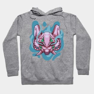 animal robot head Hoodie